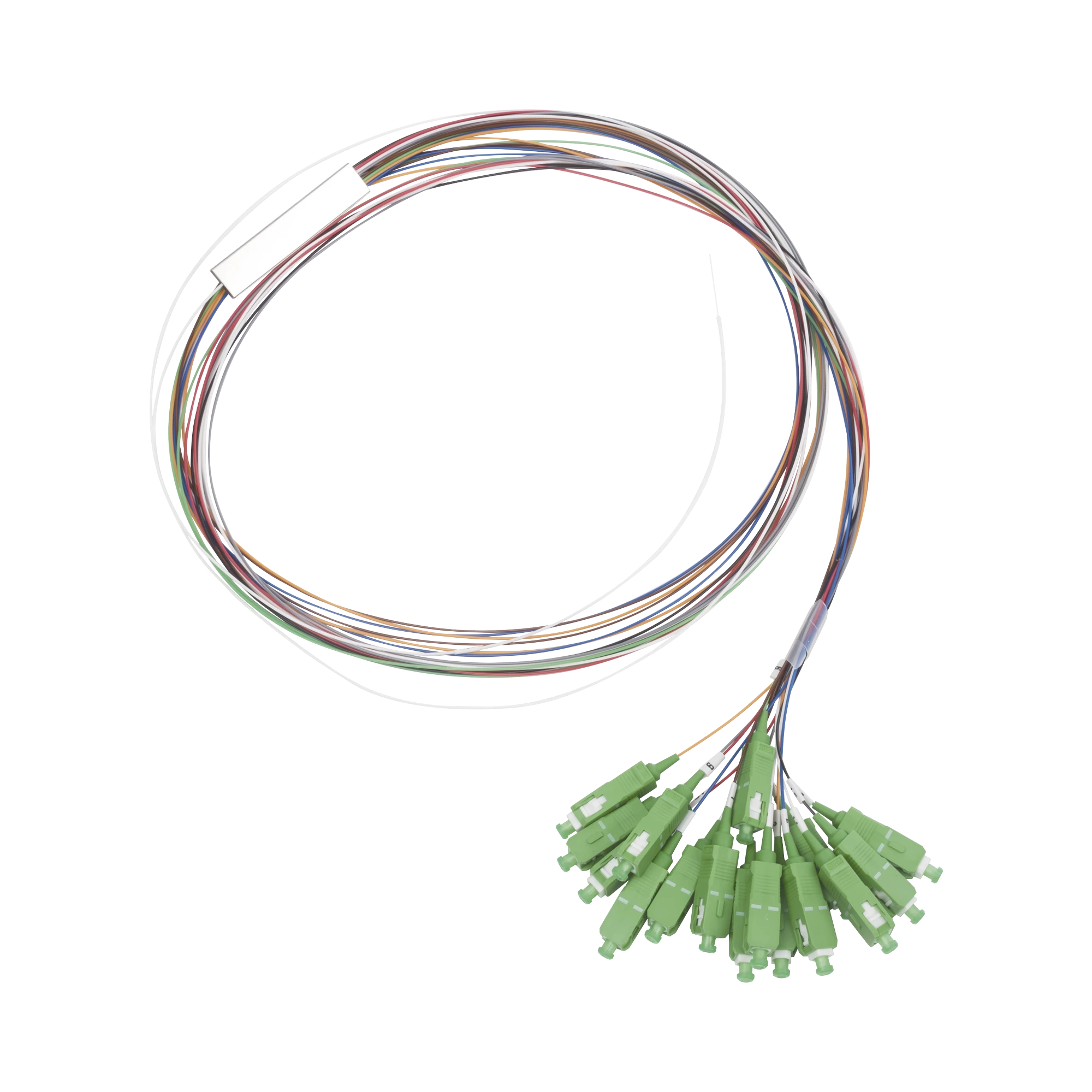 SPLITTER (DIVISOR ÓPTICO) TIPO PLC, DE 1X16, CONECTORES SC/APC DE SALIDA-Redes FTTH/PON-FIBERHOME-Bsai Seguridad & Controles