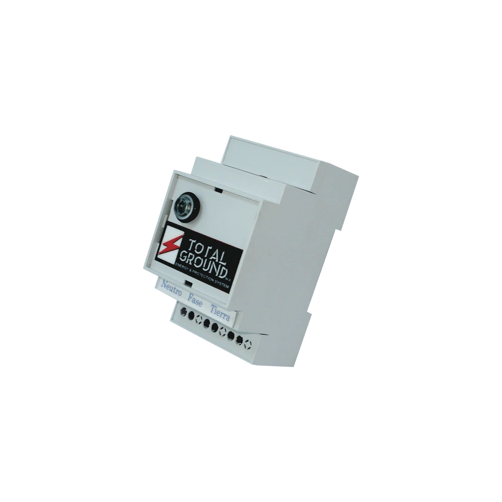 SUPRESOR DE PICOS TIPO DIN RAIL VOLTAJE: 127 VCA, 1 FASE, 3 HILOS-Protección contra Descargas-TOTAL GROUND-Bsai Seguridad & Controles