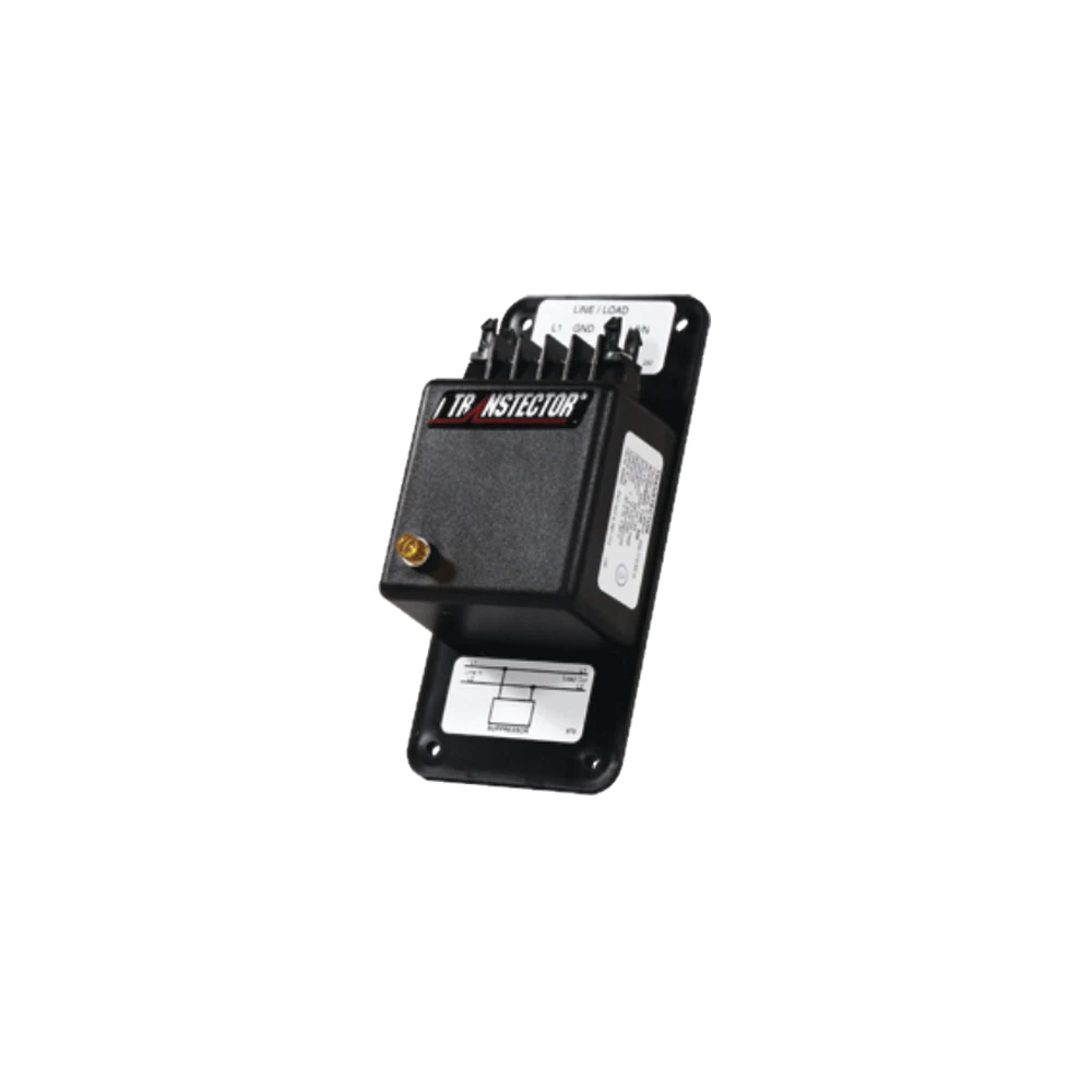 SUPRESOR DE PICOS, TRANSITORIOS PARA LÍNEA DE 240 VAC, 15 AMP, CON TECNOLOGÍA DE SILICIO-Protección contra Descargas-TRANSTECTOR-Bsai Seguridad & Controles