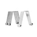 SUSPENSIÓN CONJUNTO 100 MM, PARA MONTAR LA CHAROLA DESDE EL TECHO, CON ACABADO ELECTRO ZINC PARA VARILLA DE 1/4, 5/16 Y 3/8-Montajes Charola-CHAROFIL-Bsai Seguridad & Controles