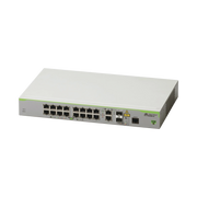 SWITCH ADMINISTRABLE CENTRECOM FS980M, CAPA 3 DE 16 PUERTOS 10/100 MBPS + 2 PUERTOS RJ45 GIGABIT/SFP COMBO-Switches-ALLIED TELESIS-Bsai Seguridad & Controles