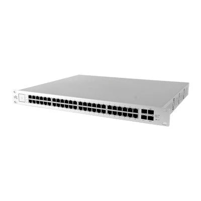 SWITCH ADMINISTRABLE UNIFI DE 48 PUERTOS, 500 WATTS-Switches PoE-UBIQUITI-Bsai Seguridad & Controles