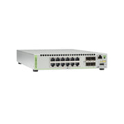 SWITCH CAPA 3 STACKEABLE 10 GIGABIT , 12 PUERTOS 100/1000/10G BASE-T (RJ-45) Y 4 PUERTOS SFP/SFP+ 10G-Switches-ALLIED TELESIS-Bsai Seguridad & Controles