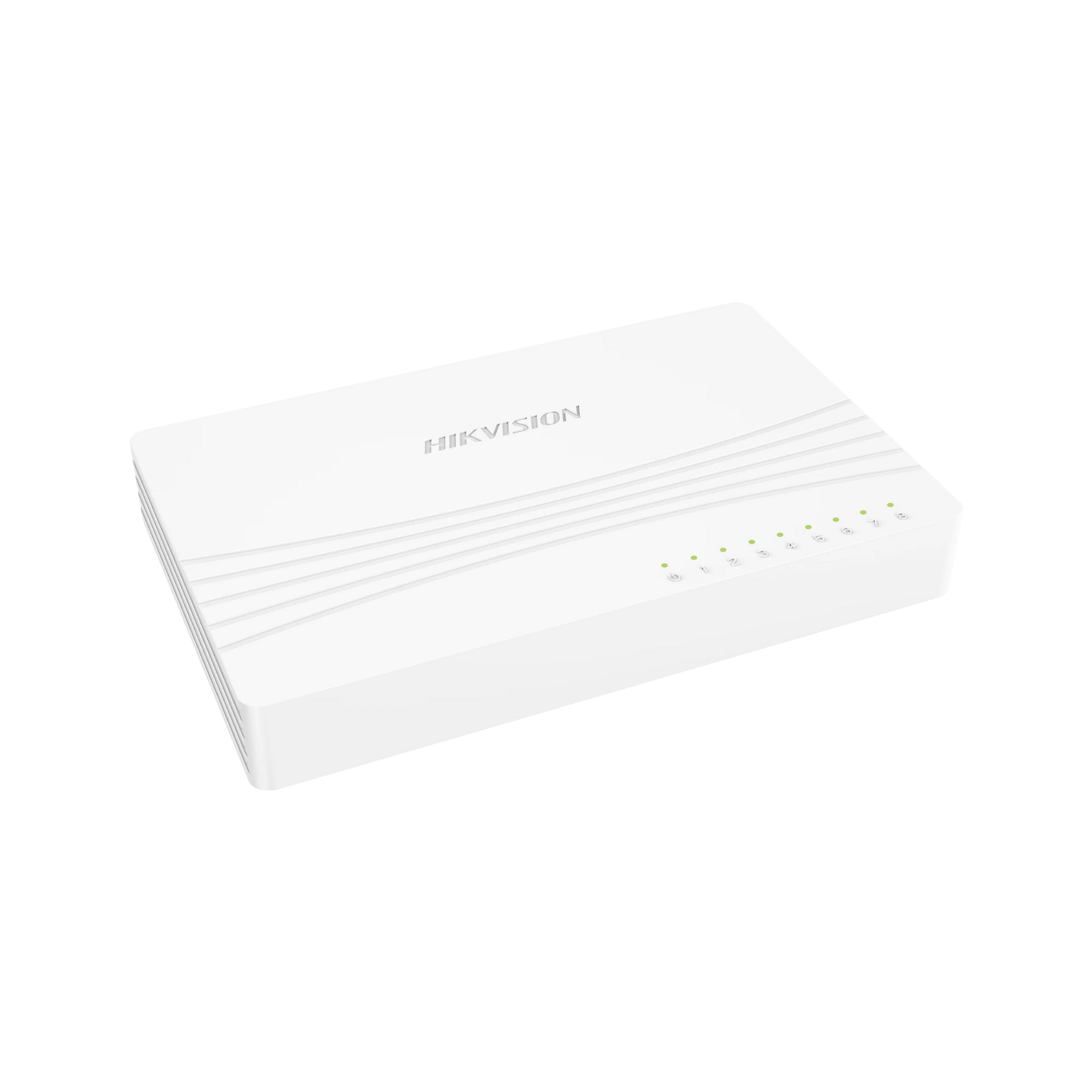 SWITCH DE ESCRITORIO DE 8 PUERTOS 10 / 100 / 1000 MBPS-Switches-HIKVISION-Bsai Seguridad & Controles