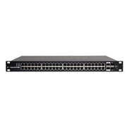 SWITCH EDGEMAX ADMINISTRABLE DE 48 PUERTOS GIGABIT CON POE+/POE PASIVO 24V + 2 PUERTOS SFP + 2 PUERTOS SFP+, 750 W-Switches PoE-UBIQUITI-Bsai Seguridad & Controles