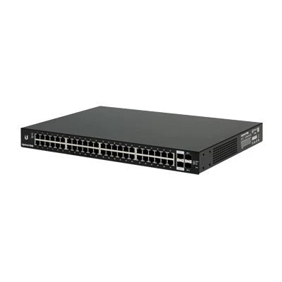 SWITCH EDGEMAX ADMINISTRABLE DE 48 PUERTOS GIGABIT + 2 PUERTOS SFP GIGABIT + 2 PUERTOS SFP+ 10 GB-Switches-UBIQUITI-Bsai Seguridad & Controles