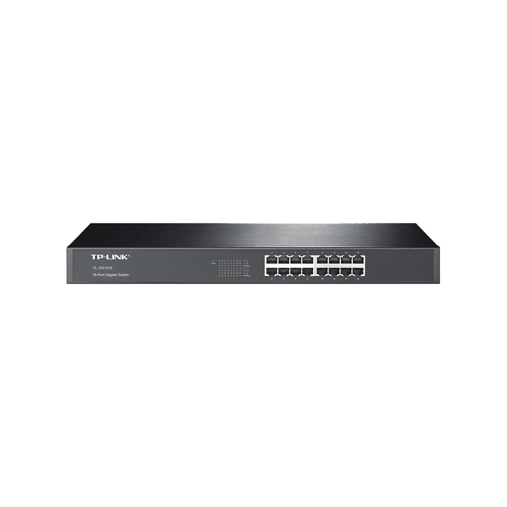 SWITCH GIGABIT NO ADMINISTRABLE DE 16 PUERTOS 10/100/1000 MBPS-Switches-TP-LINK-Bsai Seguridad & Controles