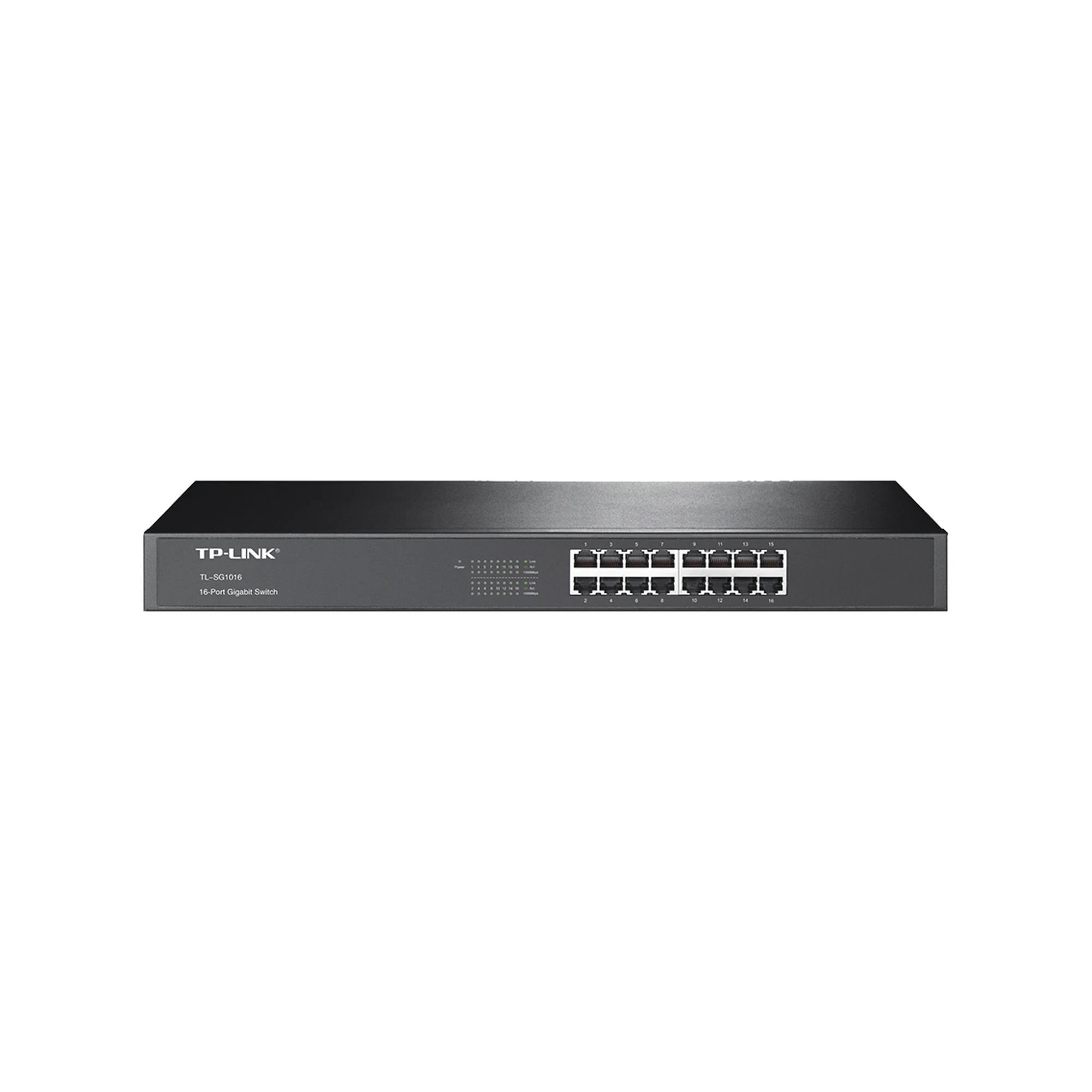 SWITCH GIGABIT NO ADMINISTRABLE DE 16 PUERTOS 10/100/1000 MBPS-Switches-TP-LINK-Bsai Seguridad & Controles