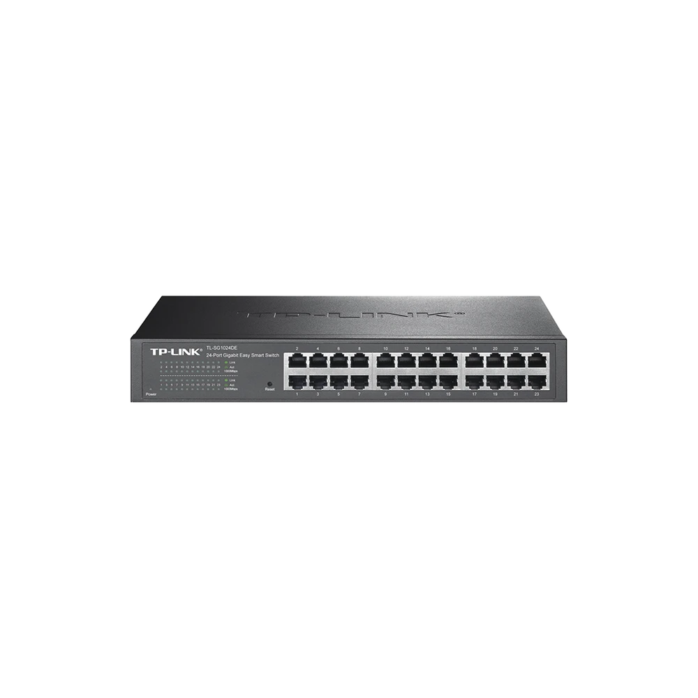 SWITCH GIGABIT NO ADMINISTRABLE DE 24 PUERTOS 10/100/1000 MBPS PARA ESCRITORIO/RACK-Switches-TP-LINK-Bsai Seguridad & Controles