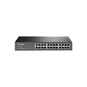 SWITCH GIGABIT NO ADMINISTRABLE DE 24 PUERTOS 10/100 MBPS PARA ESCRITORIO/RACK-Switches-TP-LINK-Bsai Seguridad & Controles