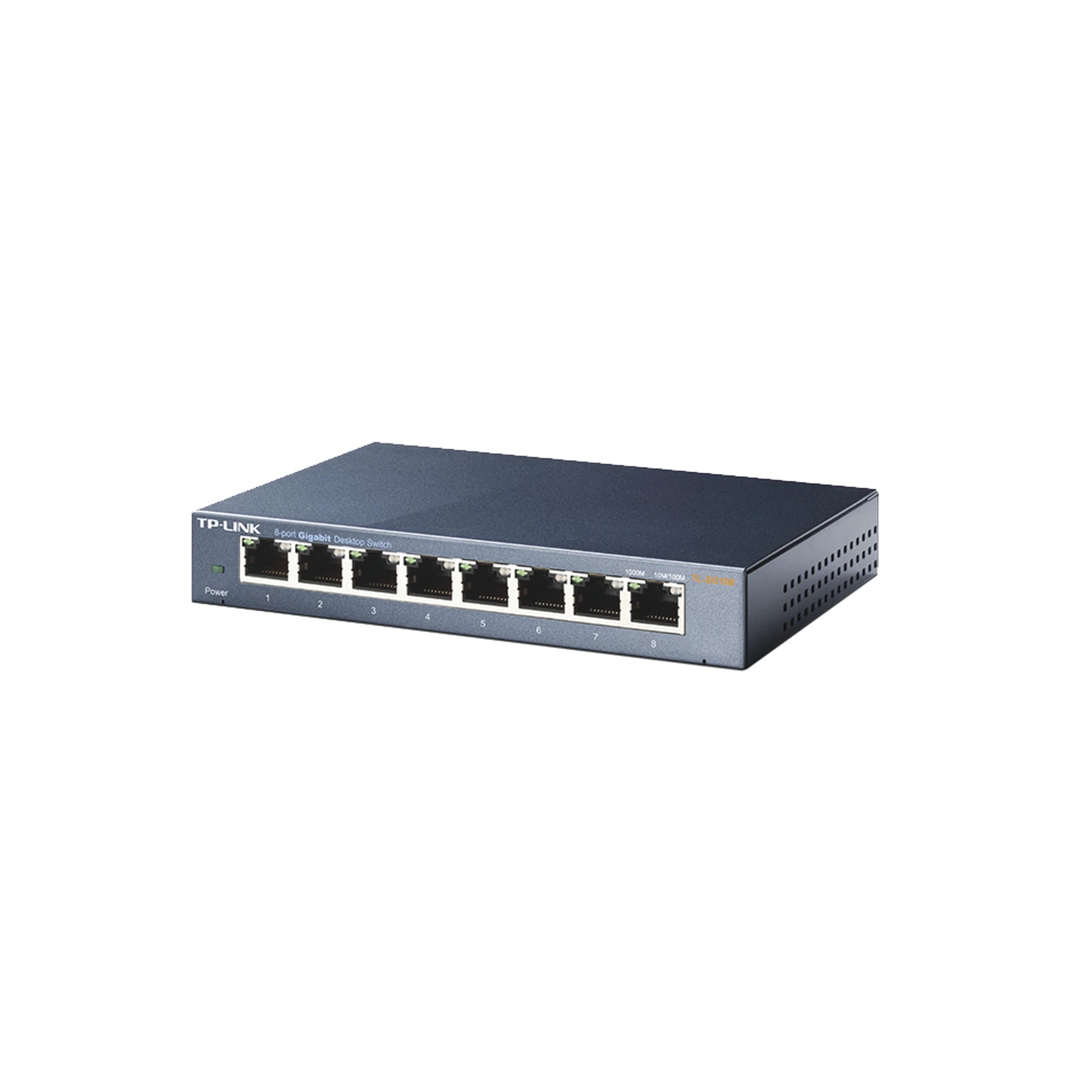 SWITCH GIGABIT NO ADMINISTRABLE DE 8 PUERTOS 10/100/1000 MBPS-Switches-TP-LINK-Bsai Seguridad & Controles