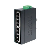 SWITCH INDUSTRIAL DE 8 PUERTOS 10/100MBPS -40~75 °C-Industrial-PLANET-Bsai Seguridad & Controles