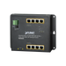 SWITCH INDUSTRIAL DE PARED DE 8 PUERTOS GIGABIT CON 4 PUERTOS POE+ 802.3AT Y 2 SFP-Industrial-PLANET-Bsai Seguridad & Controles