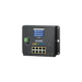 SWITCH INDUSTRIAL FLAT-TYPE 8 PUERTOS GIGABIT C/POE 802.3AT, 2 PUERTOS SFP, LCD-Industrial-PLANET-Bsai Seguridad & Controles