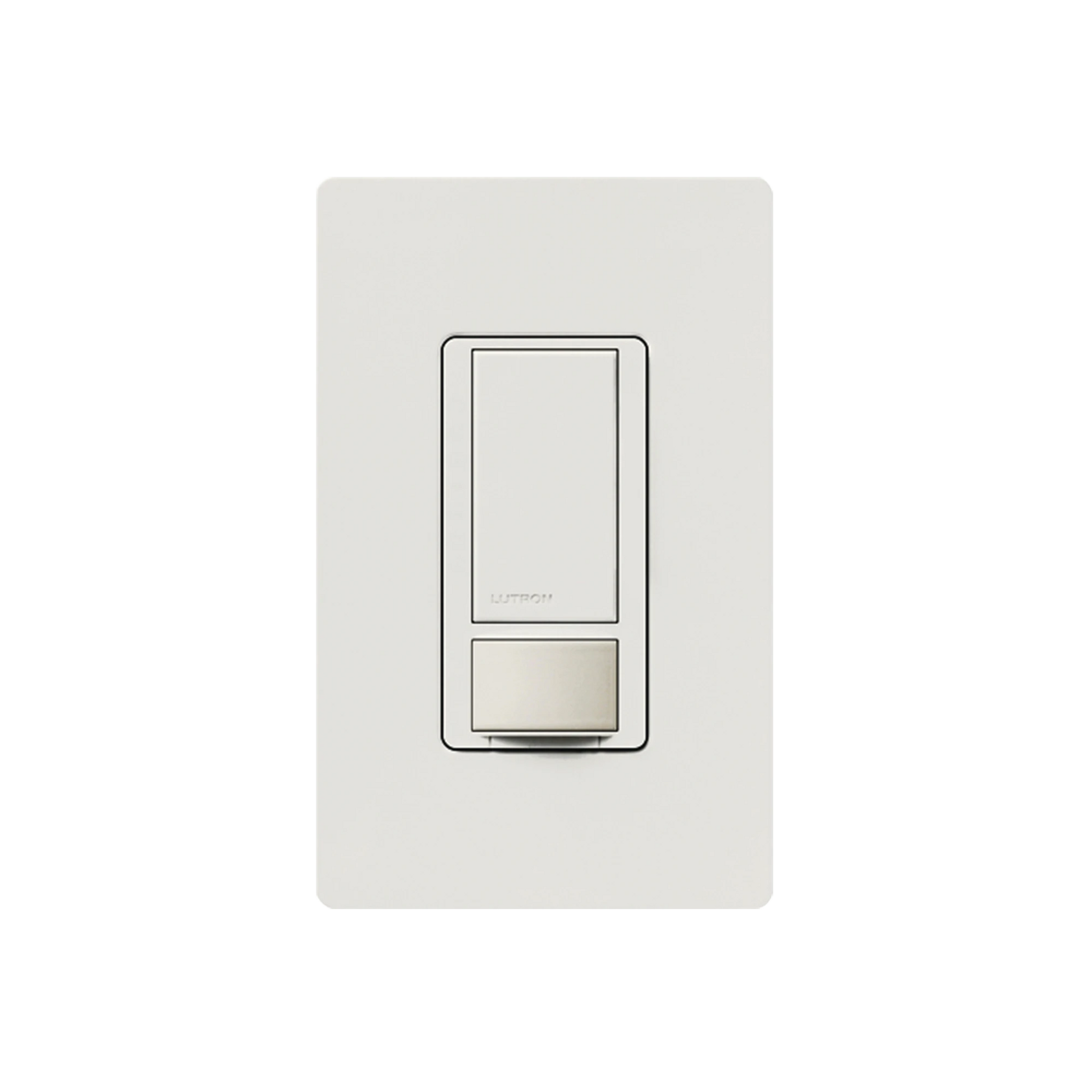 SWITCH ON/OFF / LINEA MAESTRO SWITCH CON SENSOR DE OCUPACIÓN, MULTILOCACION / UN SOLO POLO 120V/2A, COLOR BLANCO.-Automatizacion - Casa Inteligente-LUTRON ELECTRONICS-Bsai Seguridad & Controles