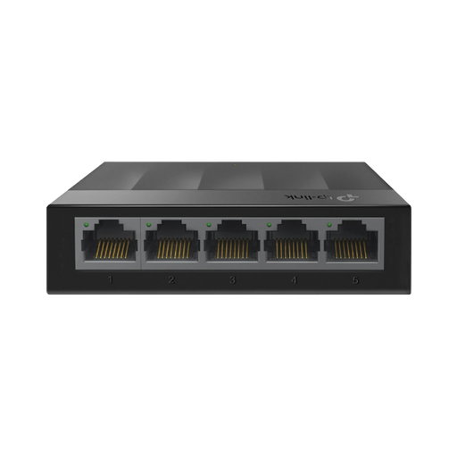 SWITCH PARA ESCRITORIO 5 PUERTOS 10/100/1000MBPS-Switches-TP-LINK-Bsai Seguridad & Controles