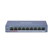 SWITCH POE+ / 250M POE LARGA DISTANCIA / 8 PUERTOS 802.3AF/AT (30W) 100 MBPS + 1 PUERTO 100 MBPS-Switches PoE-HIKVISION-Bsai Seguridad & Controles
