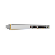 SWITCH POE+ STACKEABLE CAPA 3, 24 PUERTOS 10/100/1000 MBPS + 4 PUERTOS SFP+ 10 G, HASTA 740 W, FUENTE REDUNDANTE-Switches PoE-ALLIED TELESIS-Bsai Seguridad & Controles