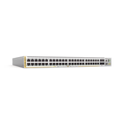SWITCH POE+ STACKEABLE CAPA 3, 48 PUERTOS 10/100/1000 MBPS + 4 PUERTOS SFP+ 10 G, HASTA 740 W, FUENTE REDUNDANTE-Switches PoE-ALLIED TELESIS-Bsai Seguridad & Controles