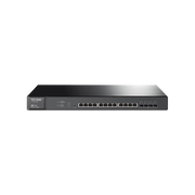 SWITCH SMART JETSTREAM GIGABIT L2, 12 PUERTOS 10GBASE-T Y 4 RANURAS SFP+-Switches-TP-LINK-Bsai Seguridad & Controles