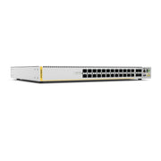 SWITCH STACKEABLE CAPA 3, 24 PUERTOS SFP GIGABIT + 4 PUERTOS SFP+ 10 G, FUENTE REDUNDANTE-Switches-ALLIED TELESIS-Bsai Seguridad & Controles