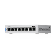 SWITCH UNIFI ADMINISTRABLE CAPA 2 DE 8 PUERTOS GIGABIT (7 ETHERNET Y 1 POE PASIVO 48V)-Switches-UBIQUITI-Bsai Seguridad & Controles