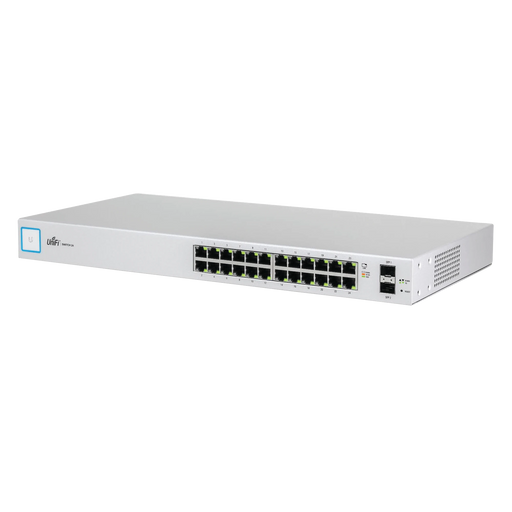 SWITCH UNIFI CAPA 2 ADMINISTRABLE DE 26 PUERTOS GIGABIT (24 ETH. Y 2 SFP) THROUGHPUT 38.69 MPPS-Switches-UBIQUITI NETWORKS-Bsai Seguridad & Controles