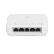 SWITCH UNIFI FLEX PARA EXTERIOR IP55 DE 5 PUERTOS (1 X POE DE ENTRADA 802.3AF/AT/BT Y 4 POE SALIDA 802.3AF)-Switches PoE-UBIQUITI-Bsai Seguridad & Controles