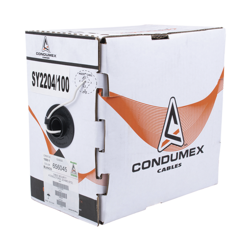 SY-22-04/1000 -- CONDUMEX -- al mejor precio $ 2081.20 -- Cableado,Cableado Para Aplicaciones Diversas,Cables para Control de Acceso