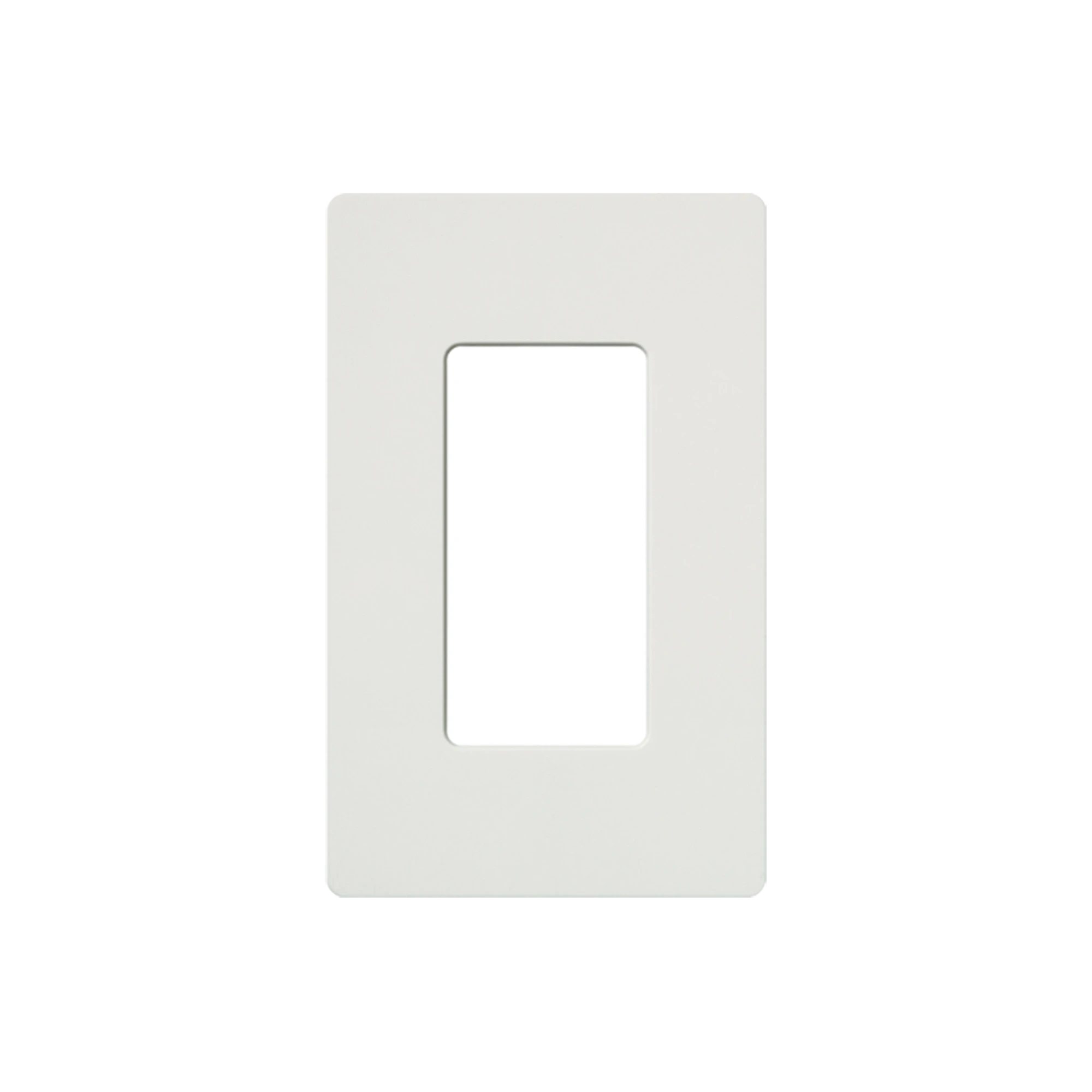 TAPA DE 1 ESPACIO COLOR SNOW(NIEVE), PARA TOMACORRIENTE, RECEPTÁCULO, SWITCH, ATENUADOR.-Automatizacion - Casa Inteligente-LUTRON ELECTRONICS-Bsai Seguridad & Controles