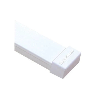 TAPA FINAL COLOR BLANCO DE PVC AUTO EXTINGUIBLE, PARA CANALETA TMK1735, TMK1735SD (5390-02001)-Canaletas-THORSMAN-Bsai Seguridad & Controles