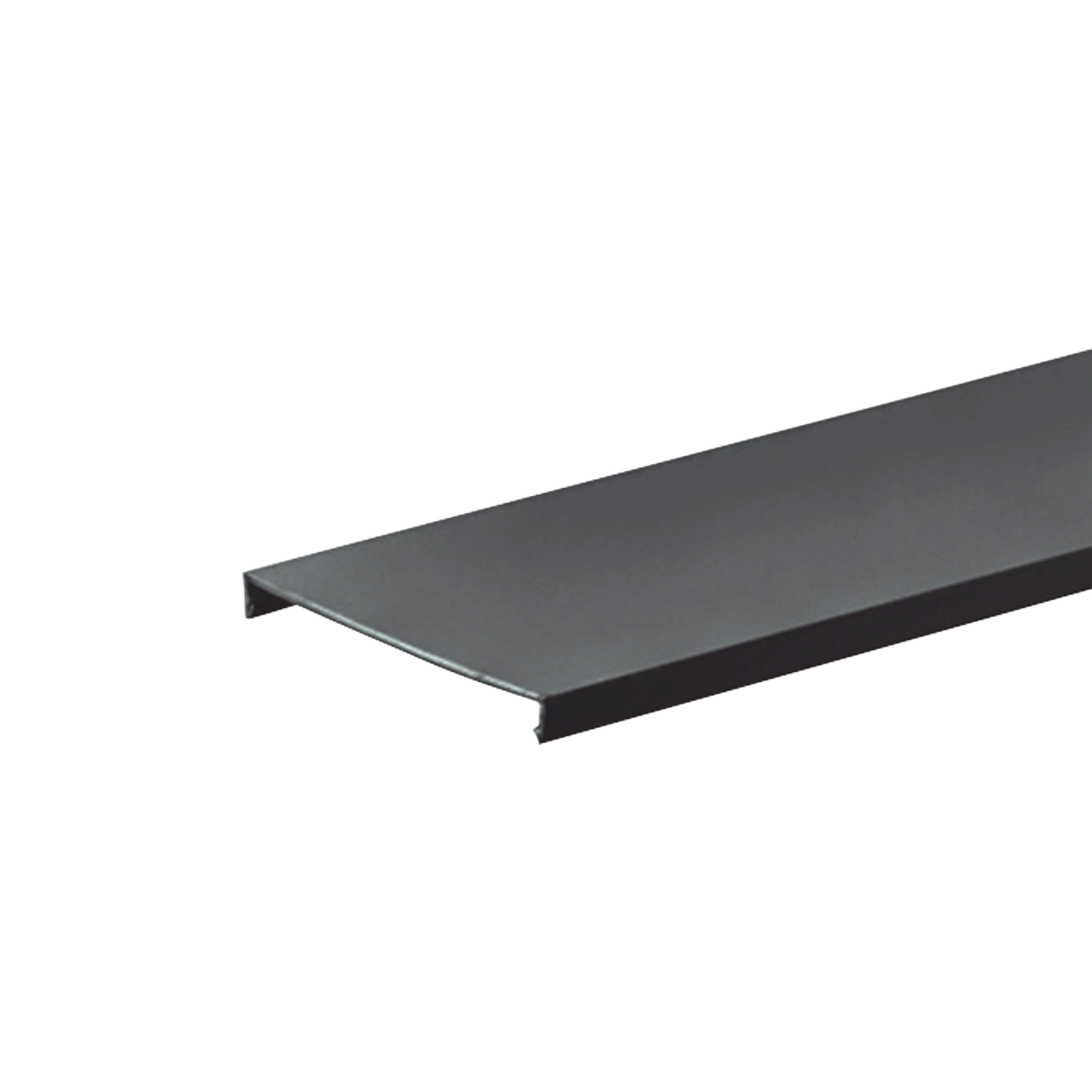 TAPA PARA CANALETA RANURADA DE 1 IN DE ANCHO, 1828.8 MM DE LARGO, COLOR NEGRO-Canaletas-PANDUIT-Bsai Seguridad & Controles