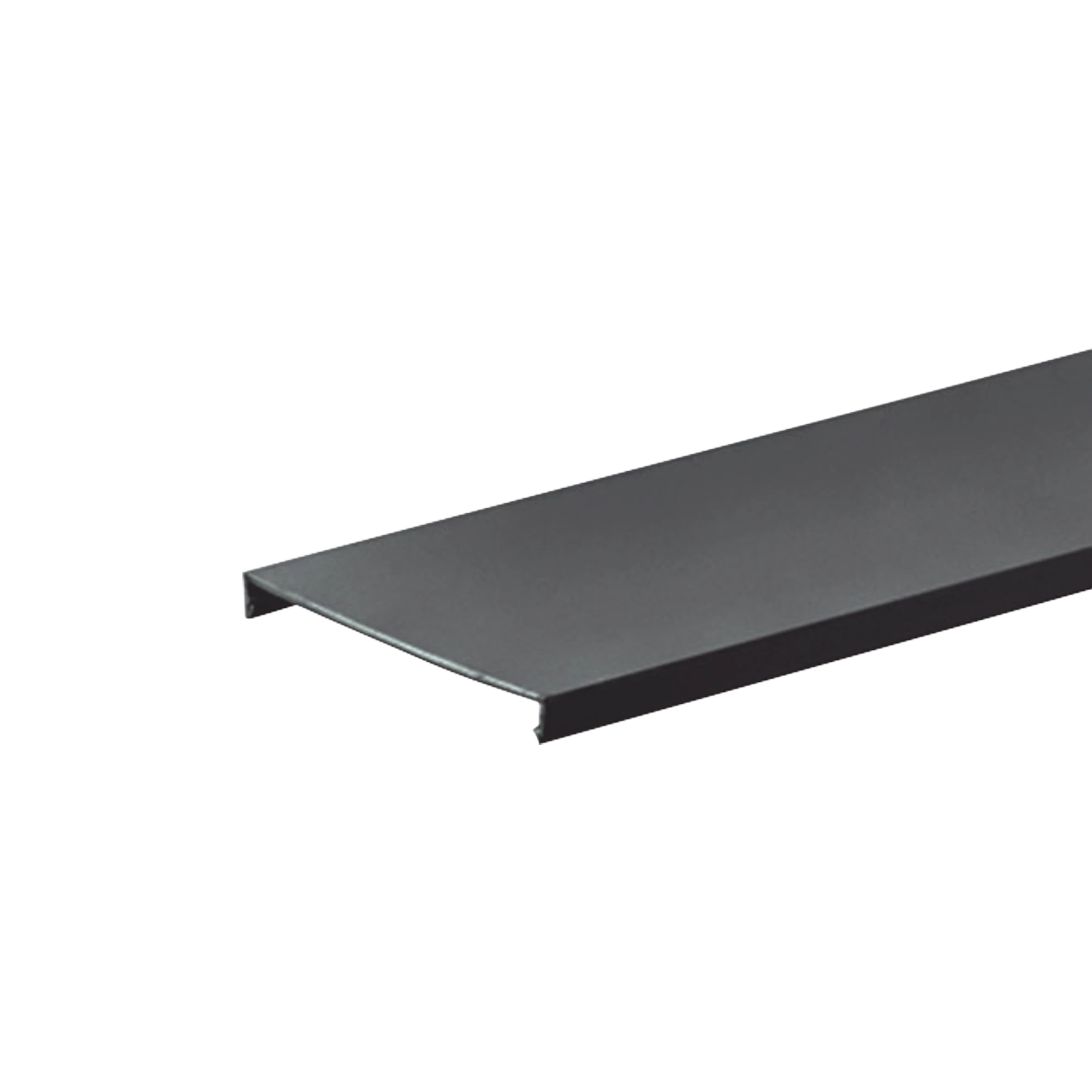 TAPA PARA CANALETA RANURADA DE 3 IN DE ANCHO, 1828.8 MM DE LARGO, COLOR NEGRO-Canaletas-PANDUIT-Bsai Seguridad & Controles