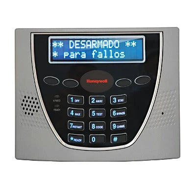 TECLADO ALFANUMÉRICO PROGRAMADOR DE PANTALLA AZUL-Teclados-HONEYWELL HOME RESIDEO-Bsai Seguridad & Controles