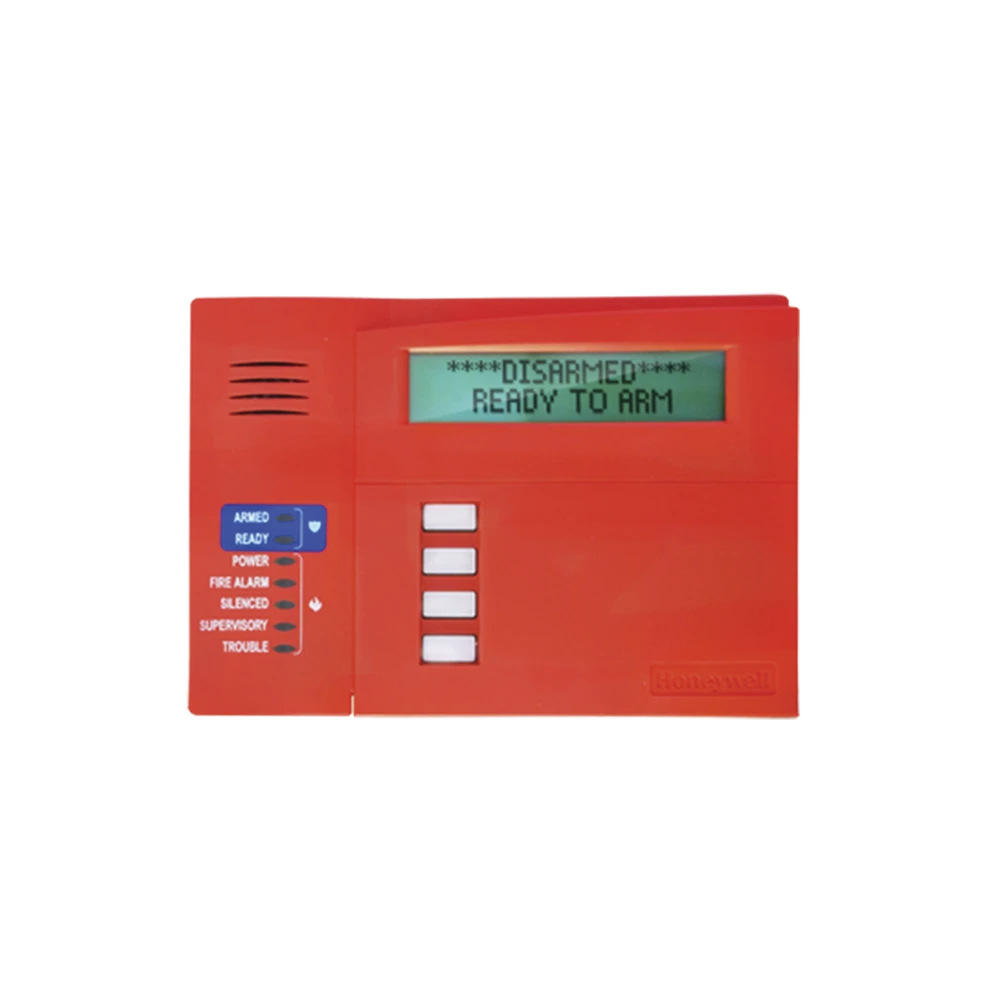 TECLADO ALFANUMÉRICO DE 2 LINEAS, 16 CARACTERES CADA UNA Y 3 LED´S DE PROBLEMA EN EL SISTEMA-Paneles de Incendio-HONEYWELL HOME RESIDEO-Bsai Seguridad & Controles