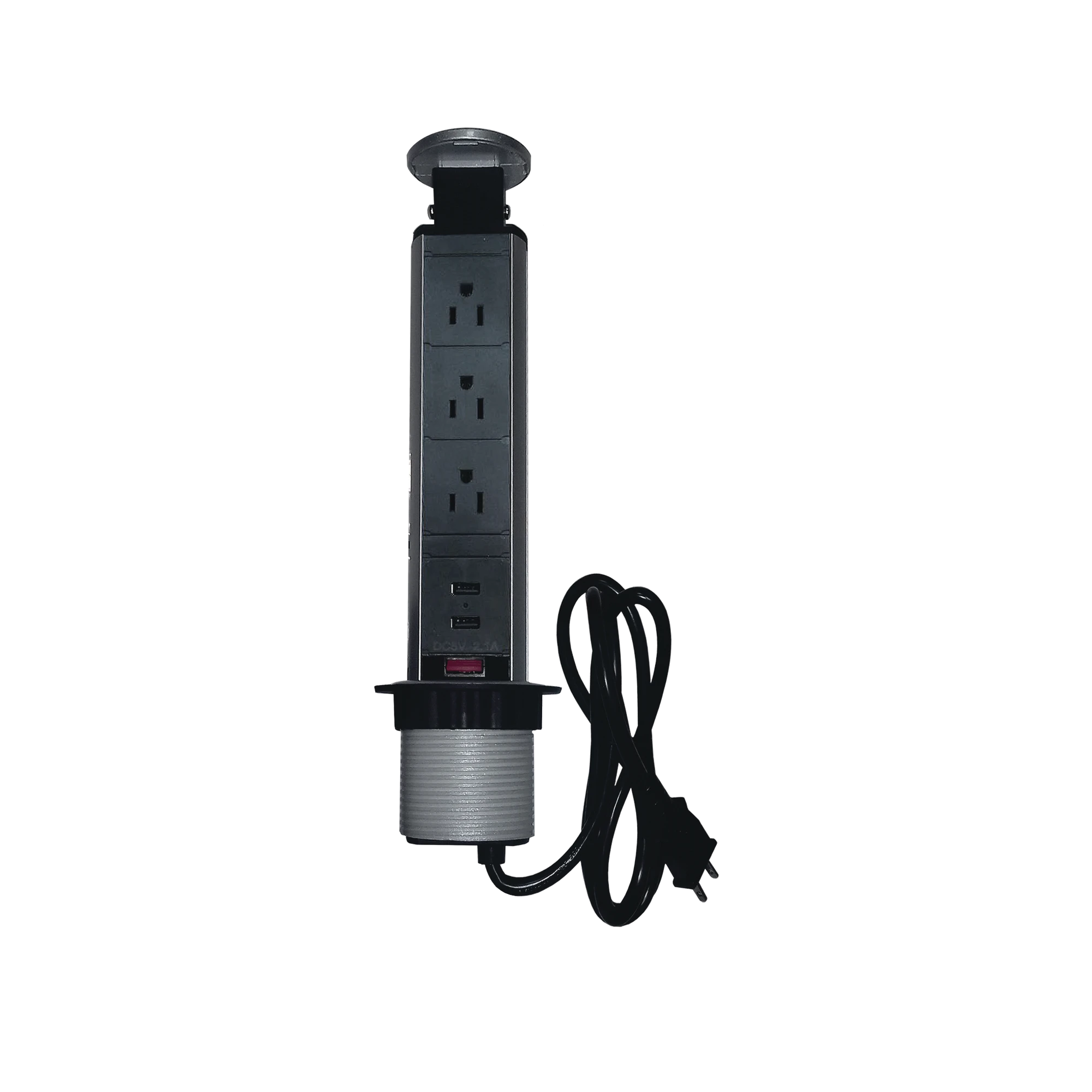 THORRETA DE ESCRITORIO CON 3 CONTACTOS ELÉCTRICOS Y 2 USB (11000-63202)-Cajas Superficiales-THORSMAN-Bsai Seguridad & Controles