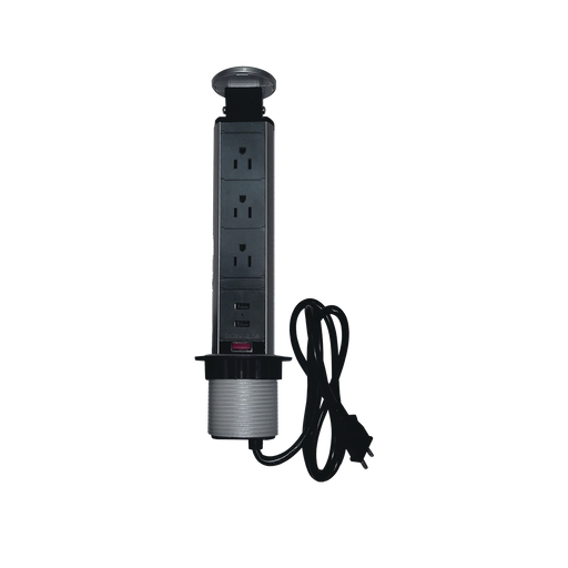 THORRETA DE ESCRITORIO CON 3 CONTACTOS ELÉCTRICOS Y 2 USB (11000-63202)-Cajas Superficiales-THORSMAN-Bsai Seguridad & Controles