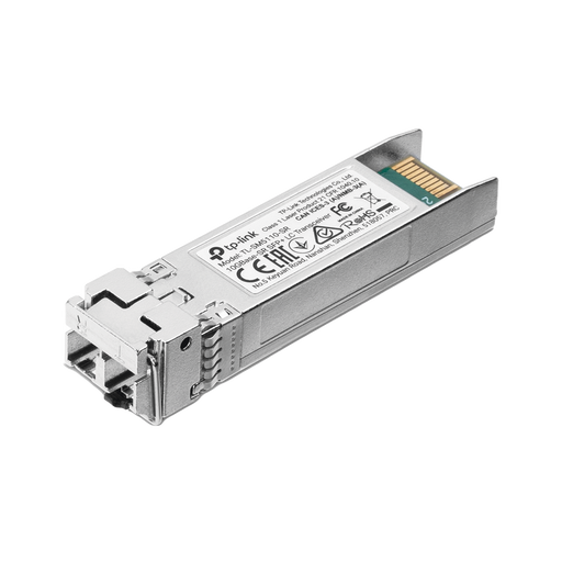 TRANSCEPTOR MINI-GBIC SFP+ / DUPLEX MULTIMODO 10GBASE / DISTANCIA 300 METROS / CONECTOR LC-Networking-TP-LINK-TL-SM5110-SR-Bsai Seguridad & Controles