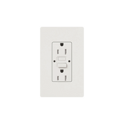 TOMACORRIENTE 125V 15A RESISTENTE A MANIPULACIONES, COLOR BLANCO.-Automatizacion - Casa Inteligente-LUTRON ELECTRONICS-Bsai Seguridad & Controles