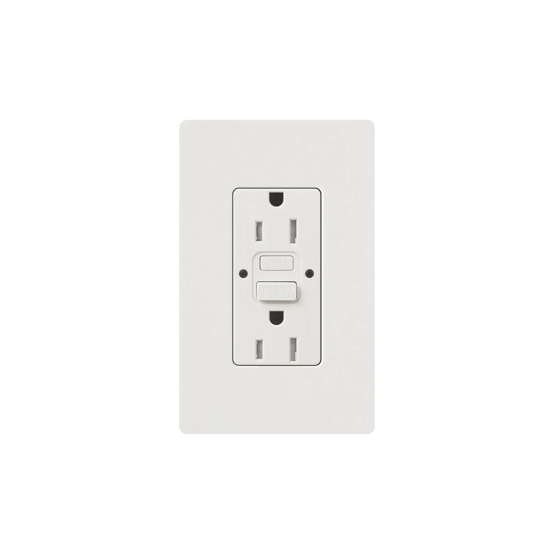 TOMACORRIENTE 125V 15A RESISTENTE A MANIPULACIONES, COLOR BLANCO.-Automatizacion - Casa Inteligente-LUTRON ELECTRONICS-Bsai Seguridad & Controles