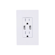 TOMACORRIENTE 15 AMP CONECTOR USB-Automatizacion - Casa Inteligente-LUTRON ELECTRONICS-Bsai Seguridad & Controles
