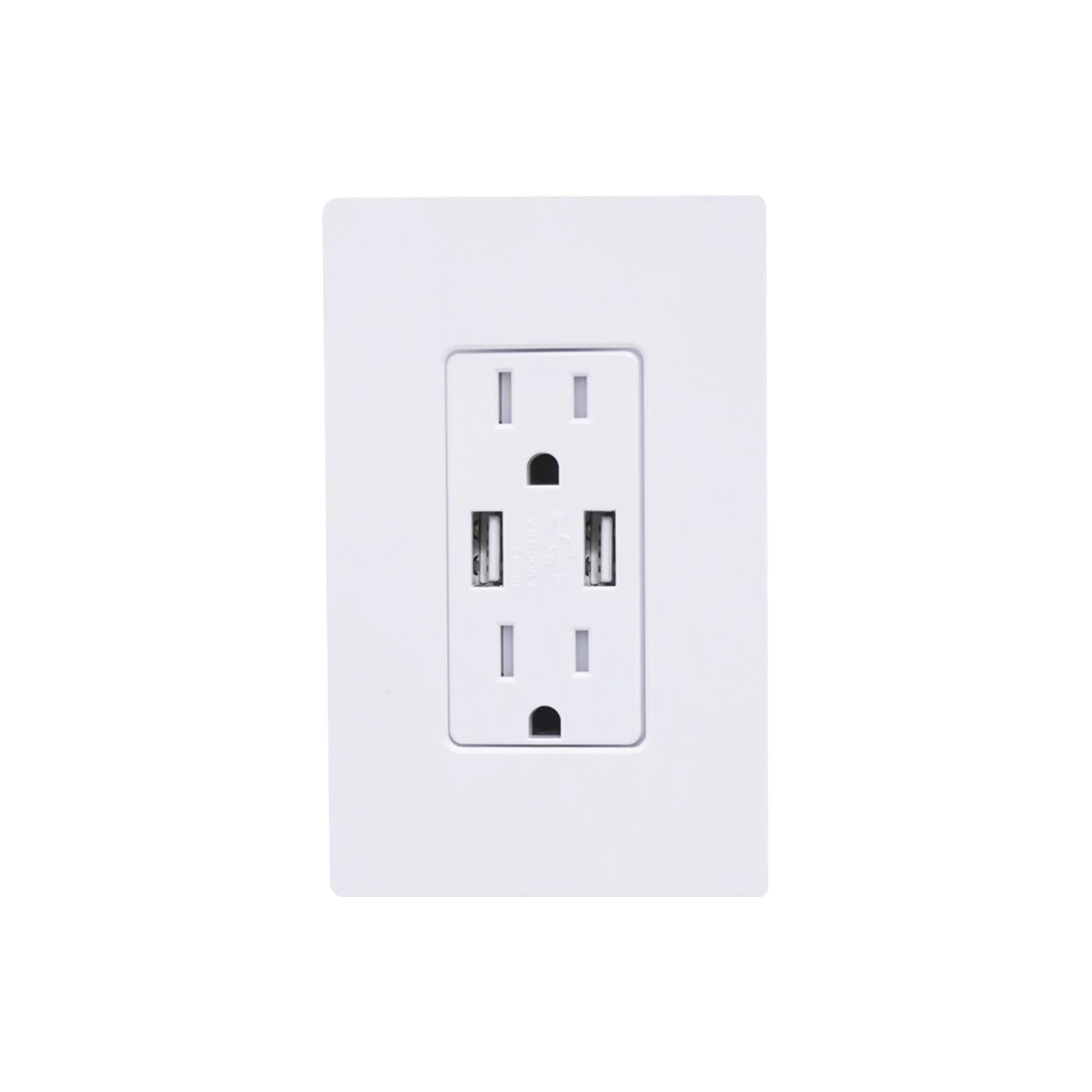 TOMACORRIENTE 15 AMP CONECTOR USB-Automatizacion - Casa Inteligente-LUTRON ELECTRONICS-Bsai Seguridad & Controles