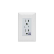 TOMACORRIENTE CON SEÑAL INALAMBRICA Z-WAVE, APATADOR EN PARED, REQUIERE AGREGARSE A UN HUB, PUEDE SER UN L5210, L7000 Y TOTAL CONNECT-Automatizacion - Casa Inteligente-JASCO-Bsai Seguridad & Controles