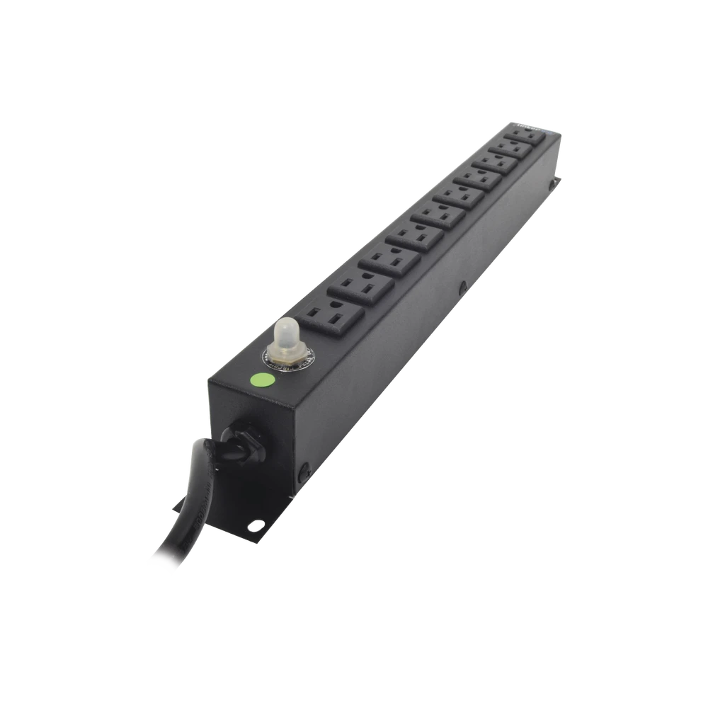 TOMACORRIENTE HORIZONTAL (PDU) DE 10 CONTACTOS (NEMA 5-15R) RACK 19" 1UR. VOLTAJE ENTRADA/SALIDA: 120VCA/15A-Pdu-LINKEDPRO BY EPCOM-Bsai Seguridad & Controles