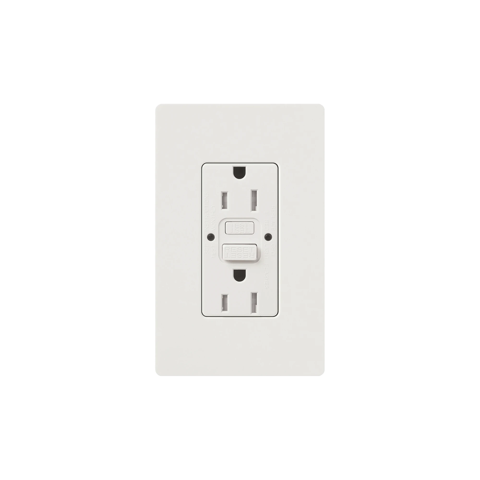 TOMACORRIENTE, RECEPTACULO COLOR BLANCO,125V 15A RESISTENTE A MANIPULACIONES.-Automatizacion - Casa Inteligente-LUTRON ELECTRONICS-Bsai Seguridad & Controles