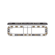 TORRETA ÁMBAR DE 60" VANTAGE ™ 16 LED 2 LUCES DE TRABAJO, 2 LUCES DE CALLEJÓN, 2 LUCES DE FRENO, TRASERAS Y DIRECCIONALES-Torretas-ECCO-Bsai Seguridad & Controles