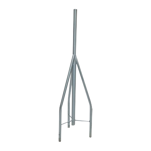 TRAMO DE REMATE / COPETE, TUBO INDUSTRIAL 1 1/4 CON TUBO CENTRAL 2 3/8 (CED. 30), GALVANIZADO POR INMERSIÓN EN CALIENTE.-Torres Arriostradas (Kits)-SYSCOM TOWERS-Bsai Seguridad & Controles