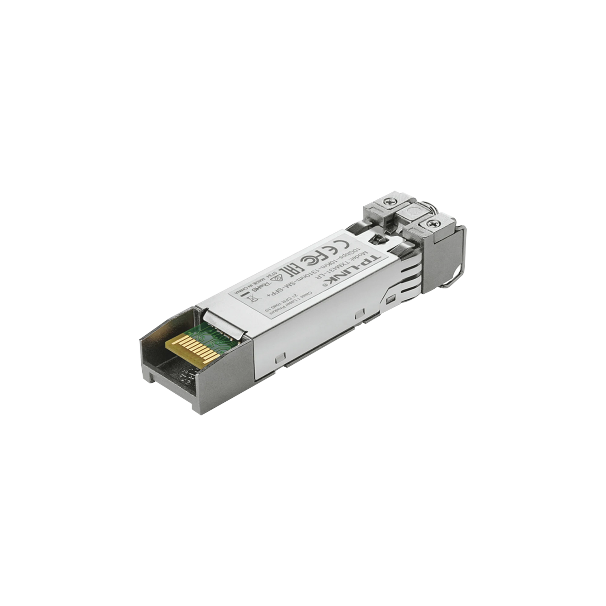 TRANSCEPTOR MINI-GBIC LR-SFP+ DUPLEX MONOMODO 10 G BASE, DISTANCIA HASTA 10 KM, CONECTOR LC-Transceptores de Fibra-TP-LINK-Bsai Seguridad & Controles
