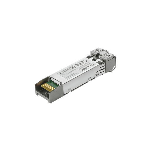 TRANSCEPTOR MINI-GBIC LR-SFP+ DUPLEX MONOMODO 10 G BASE, DISTANCIA HASTA 10 KM, CONECTOR LC-Transceptores de Fibra-TP-LINK-Bsai Seguridad & Controles