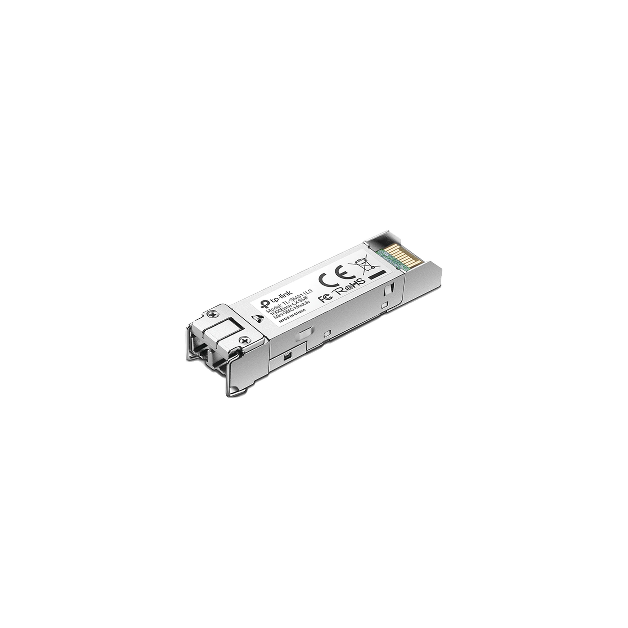 TRANSCEPTOR MINI-GBIC SFP DUPLEX MONOMODO 1000X, DISTANCIA 10 KM, CONECTOR LC-Transceptores de Fibra-TP-LINK-Bsai Seguridad & Controles